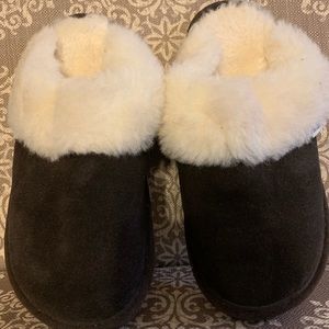Tundra furry lined clogs